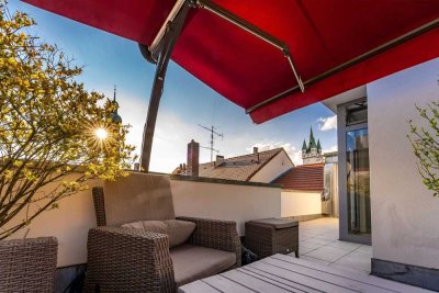 Über den Dächern der Altstadt: Exklusives Stadthaus mit Aufzug & Dachterasse auf vier Ebenen