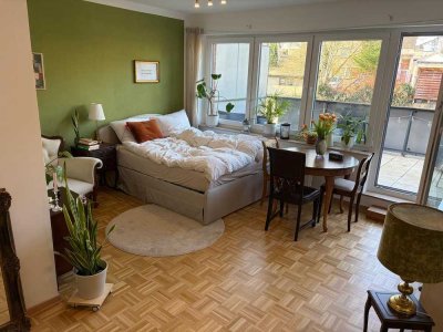 Helle 1-ZKB in Osnabrück-Kalkhügel mit Einbauküche und großem Balkon