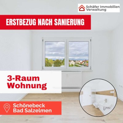 � Licht, Raum & Stil: Sanierte 3-Zimmer-Wohnung in Bad Salzelmen
