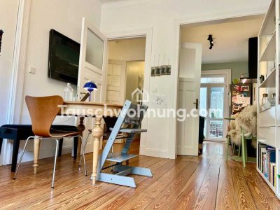 Tauschwohnung: Charmante Altbauwohnung in Ottensen, 4-Zimmer, 2. Stock
