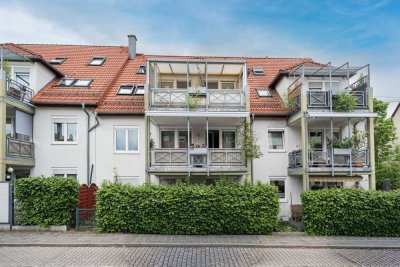 Lichtdurchflutete 4 Zimmer Maisonette mit Wintergarten und Tiefgaragenstellplatz in Eibach