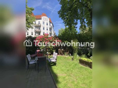 Tauschwohnung: Charmante 2-Zimmer-Altbauwohnung mit Garten in top Lage