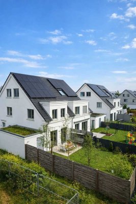 Exklusive Doppelhausvilla mit PV und Sauna