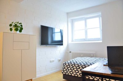 Klein aber fein - All incl. möbliertes Appartement in Ehrenfeld, 5. OG mit Aufzug