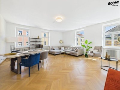 Altbaujuwel im 9. Bezirk – hochwertig sanierter Altbau mit Flair // 104m2 // 3 ZIMMER