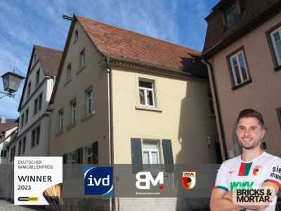 Stilvolles Investment im Zentrum des romantischen Rothenburg: Stadthaus mit 11 Ein-Zimmer-Apartments
