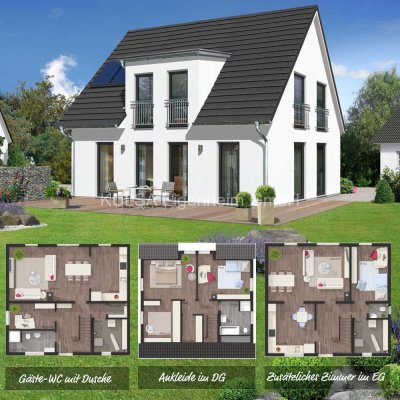 Massives Familiennest mit viel Platz und Licht, gemütlich und geräumig in Gerstungen