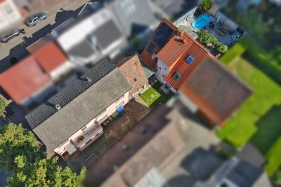 Zwei Häuser auf eigenen Grundstücken – vielseitiges Potenzial in Eggenstein