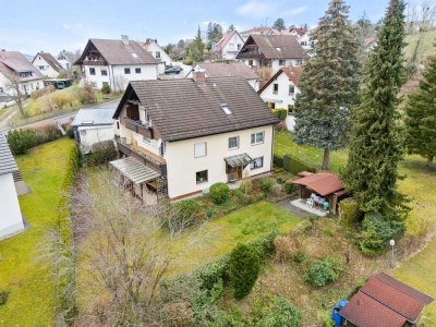 Großzügige 4,5 Zimmer-Wohnung in sonniger Höhenlage mit Berg- und Teilseesicht