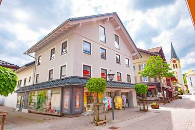 Neuwertige 1,5-Zimmerwohnung in zentraler Lage von Oberstaufen