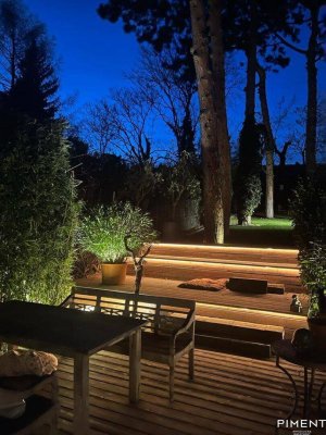 2 ZIMMER GARTENWOHNUNG MIT DIREKTEM ZUGANG ZUM NUSSBERG - TEILMÖBLIERT!