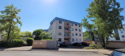 2 Zimmerwohnung im Erdgeschoss mit Balkon und Garage in KL-Dansenberg
