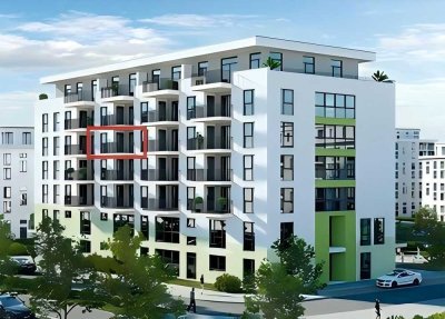 nah Straßenbahn & Bushaltestelle neuwertige ruhige Wohnung+Balkon+EBK+Tiefgaragenstellplatz