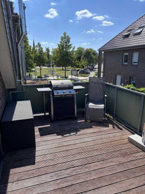 Großzügige 3-Zimmer-Wohnung mit Sonnen-Balkon in Wachtendonk