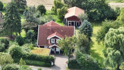 Attraktives Schwedenhaus im Schaalseegebiet