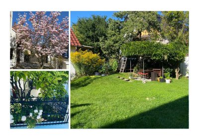 -Raum-Maisonette-Wohnung mit Terrasse und Einbauküche in Leinfelden