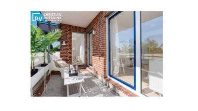 Sie möchten direkt einziehen.... Frisch renovierte helle 3 Zi Wohnung in Kaarst mit Loggia, Garage