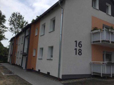 2-Zimmer-EG-Wohnung mit Balkon, vollständig renoviert!