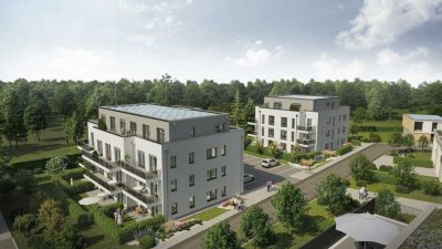 Whg. 7: Neubauwohnung im 2. Obergeschoss – viel Tageslicht, Südbalkon, KfW-40, 95qm