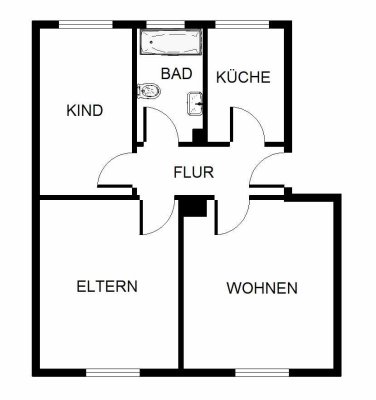 Besichtigen und direkt anmieten! 3-Zimmer-Wohnung in Gelsenkirchen Hassel