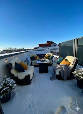 Ankommen & wohlfühlen: Sonnige, möblierte Dachterrassenwohnung