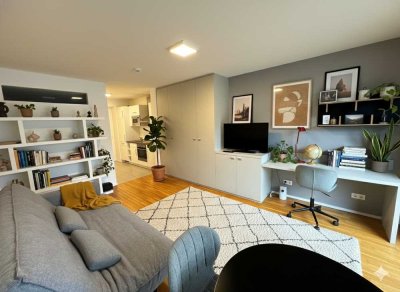 Gemütlichkeit gesucht? Möblierte Single Wohnung mit Balkon gefunden!