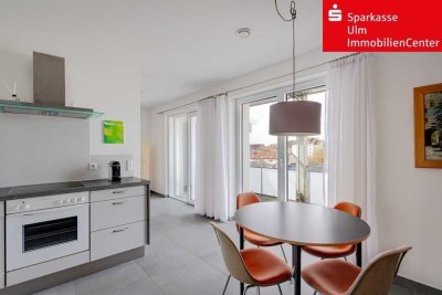 Moderne 2-Zimmer-Wohnung mit großem Balkon, Weitblick und Tiefgaragenstellplatz
