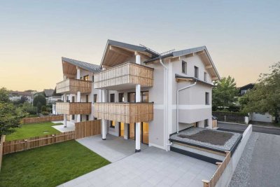 Licht, Komfort und Ruhe - Neubau 3-Zimmer-Wohnung zentral in Prien