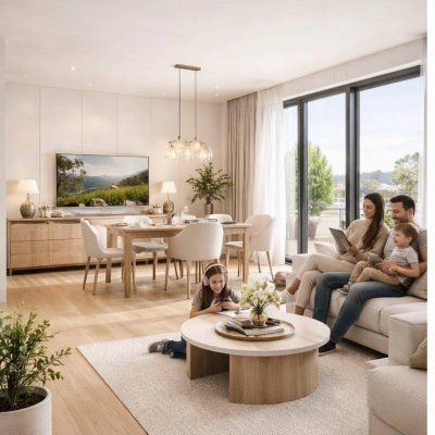 AKH-Nähe - Neubau - Erstbezug - 4 Zimmer - Loggia - Ruhelage - Familienwohnung - sofort beziehbar