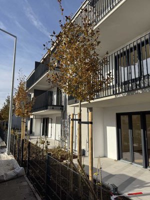 2-Zimmer EG-Wohnung (Erstbezug) mit Garten in Weichs