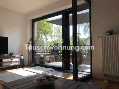 Tauschwohnung: Schöne 1,5 ZKB Wohnung an der Eider