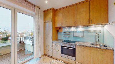 Dachterrassenwohnung mit 3-Zimmer - Weitblick in die Berge