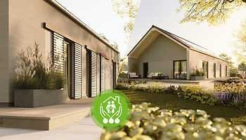 Der Bungalow, der besonderen Art - Görlsdorf - Bungalow 100 mit englischem Giebel - Novo