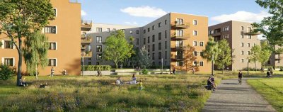 Erstbezug einer modernen 3,5-Zimmer-Neubauwohnung mit Balkon im 1. OG - K-Weidenpesch