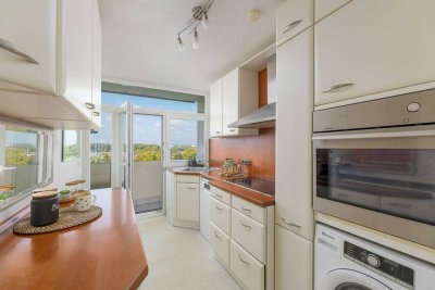 Wohnen mit Aussicht: Durlach, 2 Zimmer, 2 Balkone in gepflegter Wohnanlage