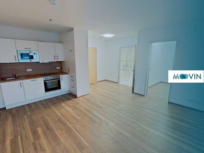 **Barrierefrei konzipierte 2-Zimmer-Neubauwohnung mit BALKON und EBK**