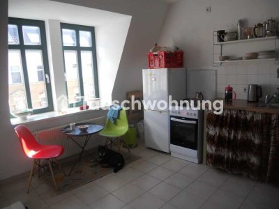 Tauschwohnung: Gemütliche 2-Zimmer-Wohnung in Leipzig Altwest