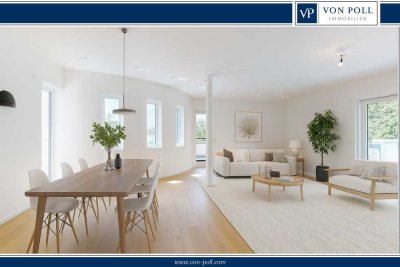Fünf-Zimmer-Penthouse-Maisonettewohnung in ruhiger Lage
