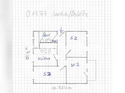 Tauschwohnung: Suchen 3 Raum in 01277...bieten 3 Raum in 01277