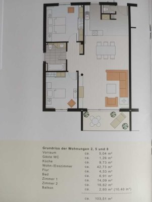 Attraktive 3-Zimmer Wohnung, komplett saniert, in Lüneburg