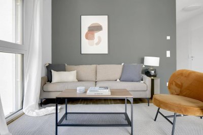 Neubau mit Stil! 3 Zimmer mit Balkon und hipper Wohnküche! Sowie Parkett, Badewanne und Ausblick (VIE184)