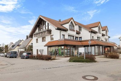 Helle 2-ZKB-Wohnung mit Balkon und optionalem TG-Stellplatz im Zentrum von Kissing