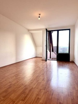 Klein aber fein: Schöne 1-Zi-Whg mit Balkon, Küchenzeile, Tiefgarage mögl.