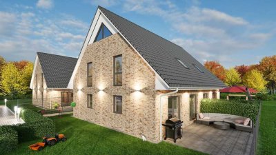 Doppelhaushälfte am Ende einer Sackgasse – Wohnen unmittelbar an der Hamburger Stadtgrenze