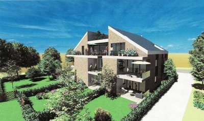 254 qm Penthousewohnung Neubau Kleve mit Fernblick