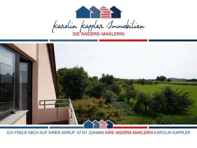 Sonnenplatz mit Weitblick – Charmante 3,5-Zimmer-Dachgeschosswohnung I Karolin Kappler Immobilien
