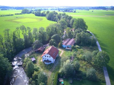Ein Juwel im Allgäu.
Wohnen und Arbeiten.
In einzigartiger Lage am Fluss.