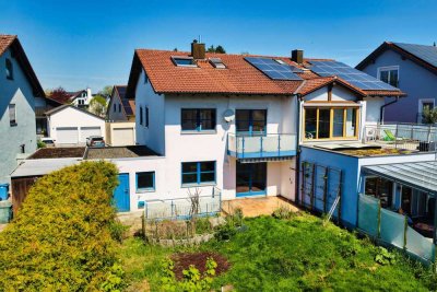 Familienfreundliche Doppelhaushälfte mit Garten & Platz in Ingolstadt Etting!