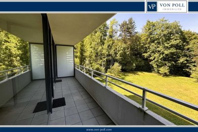 Hell, ruhig, gepflegt – stilvolle Wohnung im Grünen