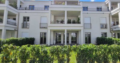 Wohnung im Kurviertel 2-Zimmer Wohnung mit mit Terrasse und Parkblick